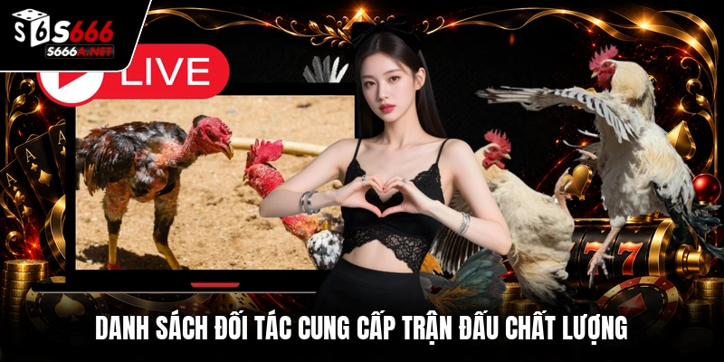 Danh sách đối tác cung cấp trận đấu chất lượng
